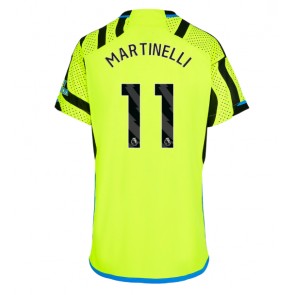 Arsenal Gabriel Martinelli #11 Bortatröja Dam 2023-24 Kortärmad